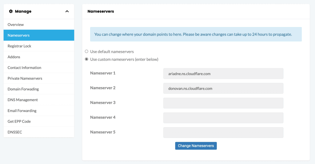 NameServer Domain