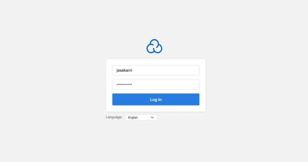 CloudPanel Log In